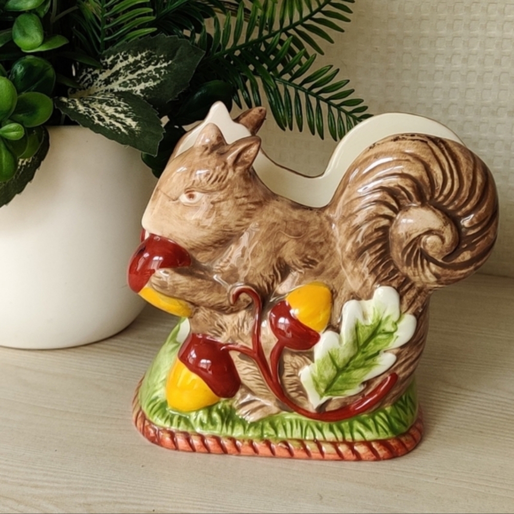 Vintage Squirrel Napkin Holder
